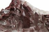 Natural, Red Quartz Crystal Cluster - Morocco #232870-2